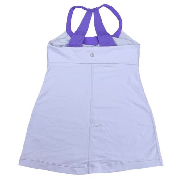 Lululemon Scoop Me Up Tank II In Cool Breeze / Power Purple Size 4 - Picture 4 of 5